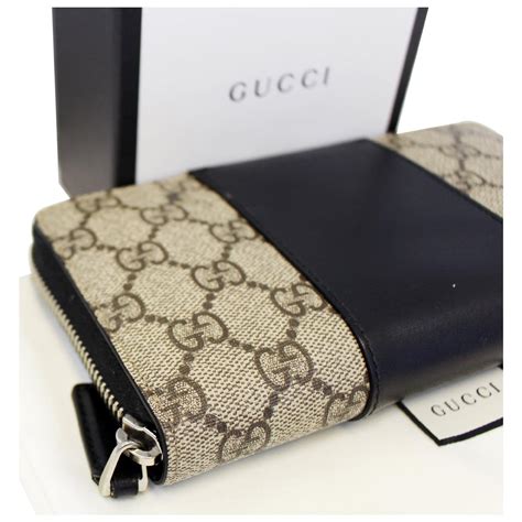 gucci all black wallet|official black Gucci wallet new.